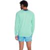 imageSpeedo Mens UV Swim Shirt Basic Easy Long Sleeve Regular FitArctic Glass