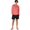 imageSpeedo Mens UV Swim Shirt Basic Easy Long Sleeve Regular FitHigh Risk Red