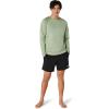 imageSpeedo Mens UV Swim Shirt Basic Easy Long Sleeve Regular FitLoden Frost