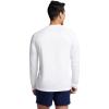 imageSpeedo Mens UV Swim Shirt Long Sleeve Loose Fit Easy TeeWhite