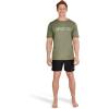 imageSpeedo Mens Uv Swim Shirt Graphic Short Sleeve TeeHexalator Douglas Fir