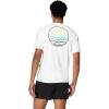 imageSpeedo Mens Uv Swim Shirt Graphic Short Sleeve TeeHorizon Bright White