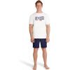 imageSpeedo Mens Uv Swim Shirt Graphic Short Sleeve TeeLettered Bright White