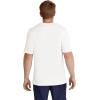 imageSpeedo Mens Uv Swim Shirt Graphic Short Sleeve TeeLettered Bright White