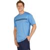 imageSpeedo Mens Uv Swim Shirt Graphic Short Sleeve TeeStripe Palace Blue
