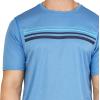 imageSpeedo Mens Uv Swim Shirt Graphic Short Sleeve TeeStripe Palace Blue
