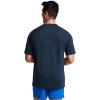 imageSpeedo Mens Uv Swim Shirt Short Sleeve Fitness RashguardLoose New Navy