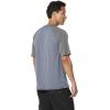 imageSpeedo Mens Uv Swim Shirt Short Sleeve Loose Fit Easy TeeDiscontinuedHeather NavySilver