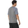 imageSpeedo Mens Uv Swim Shirt Short Sleeve Loose Fit Easy TeeDiscontinuedHeatherBlue