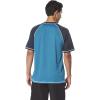 imageSpeedo Mens Uv Swim Shirt Short Sleeve Loose Fit Easy TeeDiscontinuedOcean DepthsNavy