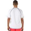 imageSpeedo Mens Uv Swim Shirt Short Sleeve Loose Fit Easy TeeDiscontinuedWhite