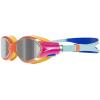 imageSpeedo Unisex Kids Swim Goggles Biofuse 20 JuniorMirrored Cobalt PopMarine BlueVolcanic Orange