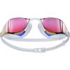 imageSpeedo UnisexAdult Swim Goggles Mirrored Fastskin Hyper EliteWhiteOxid GreyRose Gold