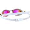 imageSpeedo UnisexAdult Swim Goggles Mirrored Fastskin Hyper EliteWhiteOxid GreyRose Gold