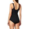 imageSpeedo Womens Pebble Texture One Piece SwimsuitSpeedo Black