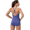 imageSpeedo Womens Pebble Texture One Piece SwimsuitStrappy Hapuna Blue