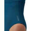 imageSpeedo Womens Short Sleeve ZipHigh Neck Dark Teal