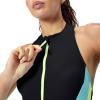 imageSpeedo Womens Short Sleeve ZipZip Anthracite