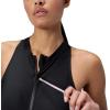 imageSpeedo Womens Short Sleeve ZipZip AnthraciteVintage Fog