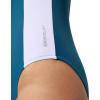 imageSpeedo Womens Short Sleeve ZipZip Dark Teal