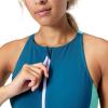 imageSpeedo Womens Short Sleeve ZipZip Dark Teal