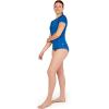 imageSpeedo Womens Solid Short Sleeve RashguardSpeedo Blue