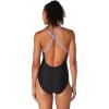 imageSpeedo Womens Swimsuit One Piece Adjustable Crossback Contemporary CutPaisley Purple