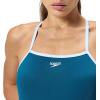 imageSpeedo Womens Swimsuit One Piece Closed Back Thin Strap HydrobraDark Teal