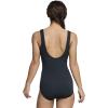 imageSpeedo Womens Swimsuit One Piece Endurance Shirred Contourback Conservative CutNew Speedo Black