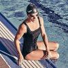 imageSpeedo Womens Swimsuit One Piece Endurance Shirred Tank Moderate CutNew Speedo Black