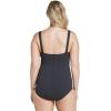 imageSpeedo Womens Swimsuit One Piece Endurance Shirred Tank Moderate CutNew Speedo Black