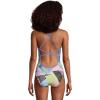 imageSpeedo Womens Swimsuit One Piece Endurance X Back PrintedBlackTurquoise