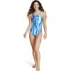 imageSpeedo Womens Swimsuit One Piece Endurance X Back PrintedBluePink