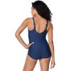 imageSpeedo Womens Swimsuit One Piece Sweetheart Moderate CutPeacoat