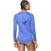 imageSpeedo Womens Uv Cover Up Long Sleeve Hoodie JacketRoyal Blue