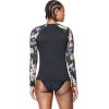 imageSpeedo Womens Uv Swim Shirt Long Sleeve RashguardAcid Lime