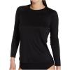 imageSpeedo Womens Uv Swim Shirt Long Sleeve RashguardNew Speedo Black