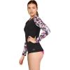 imageSpeedo Womens Uv Swim Shirt Long Sleeve RashguardPrism Rose Violet