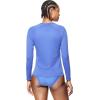 imageSpeedo Womens Uv Swim Shirt Long Sleeve RashguardRoyal Blue