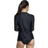 imageSpeedo Womens Uv Swim Shirt Long Sleeve RashguardSpeedo Black Logo