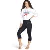 imageSpeedo Womens Yoga Pants Capri LengthNew Speedo Black