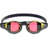 imageSpeedo unisexadult Swim Goggles Mirrored Fastskin Pure FocusBlackCool GreyRuby