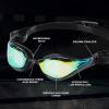 imageSpeedo unisexadult Swim Goggles Mirrored Fastskin Pure FocusBlueGoldGrey