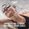 imageSpeedo unisexadult Swim Goggles Mirrored Fastskin Pure FocusBlueGoldGrey