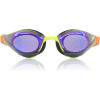 imageSpeedo unisexadult Swim Goggles Mirrored Fastskin Pure FocusSalsoAtomic LimeViolet Gold