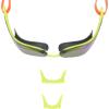 imageSpeedo unisexadult Swim Goggles Mirrored Fastskin Pure FocusSalsoAtomic LimeViolet Gold