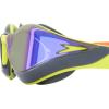 imageSpeedo unisexadult Swim Goggles Mirrored Fastskin Pure FocusSalsoAtomic LimeViolet Gold
