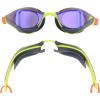imageSpeedo unisexadult Swim Goggles Mirrored Fastskin Pure FocusSalsoAtomic LimeViolet Gold