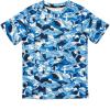imageSpeedo Boys Uv Swim Shirt Short Sleeve Tee GraphicAlaskan Blue