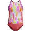 imageSpeedo Girls Swimsuit Two Piece Tankini Thick StrapLani Blur